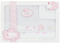 Interbaby bedtextiel dieren 80 x 40 cm katoen