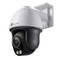 TP-Link VIGI 4MP Smart Outdoor ColourPro Beveiligingscamera, Pan/Tilt, Ultra-Low Light Kleur Nachtzicht, 360°, AI-detectie, H.265+, 120dB WDR, IP66, afstandsbediening, SD-kaartsleuf (VIGI C540S (4