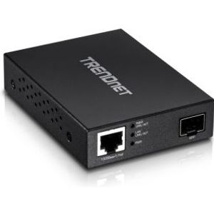 Trendnet TFC-PGSFP netwerk media converter 2000 Mbit/s Zwart