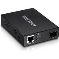 Trendnet TFC-PGSFP netwerk media converter 2000 Mbit/s Zwart - thumbnail