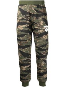 AAPE BY *A BATHING APE® pantalon de jogging à motif camouflage - Multicolore