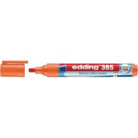Viltstift edding 385 flipover penseelpunt oranje | 10 stuks