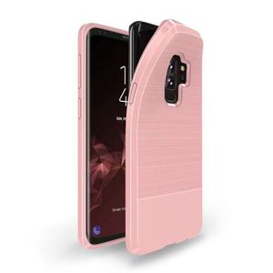 Samsung Galaxy S9 Plus TPU Hoesje Geborsteld Rose