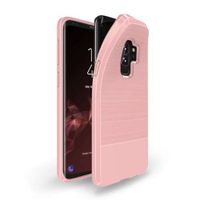 Samsung Galaxy S9 Plus TPU Hoesje Geborsteld Rose - thumbnail