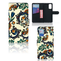 Wallet Case Samsung Galaxy A32 4G Barok Flower - thumbnail