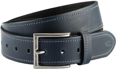 Camel Active 100% Leren Verstelbare Blauwe Riem Met Stiksel Camel Active 100% Leren Verstelbare Blauwe Riem Met Stiksel