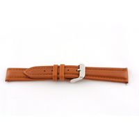 Horlogeband Universeel F385 Leder Cognac 18mm - thumbnail