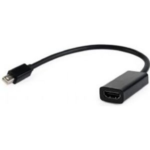 Gembird A-MDPM-HDMIF-02 Mini Displayport HDMI Zwart kabeladapter/verloopstukje