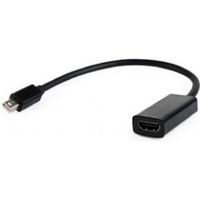 Gembird A-MDPM-HDMIF-02 Mini Displayport HDMI Zwart kabeladapter/verloopstukje - thumbnail