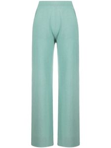 Allude pantalon en maille à taille élastiquée - Vert