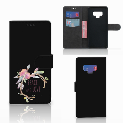 Samsung Galaxy Note 9 Leuk Hoesje Boho Text
