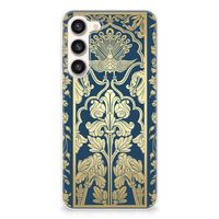 Samsung Galaxy S23 Plus TPU Case Beige Flowers - thumbnail