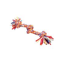 Nuts For Knots Twist-Tee Hondenspeelgoed, 2 knopen, katoen, maat M