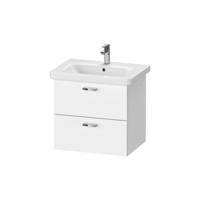 Duravit XBase wastafelonderkast 58x44,8 cm met 2 laden voor DuraStyle wastafel, matwit