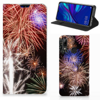 Huawei P Smart (2019) Hippe Standcase Vuurwerk - thumbnail