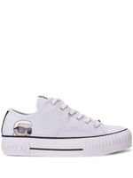 Karl Lagerfeld baskets Kampus Max à lacets - Blanc