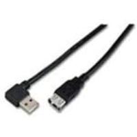 MicroConnect 1,8 m USB2.0A M-F USB-kabel 1,8 m USB A zwart – USB-kabel (1,8 m, USB A, 2.0, stekker / bus connector, zwart)