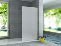 SaniGoods Nova inloopdouchewand melkglas 80x200cm