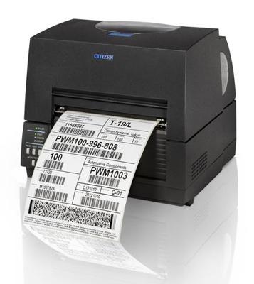 CL-S6621 - Etiketprinter - rechtstreeks thermisch thermische overdracht - Rol (17,8 cm.) - 203 dpi - tot 150 mmsec - USB 2.0, serieel CL-S6621 - Etiketprinter - rechtstreeks thermisch thermische overdracht - Rol (17,8 cm.) - 203 dpi - tot 150 mmsec - USB 2.0, serieel