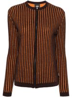 Versace Pre-Owned cardigan à broderies (années 2000) - Marron - thumbnail