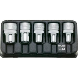 Hazet 900-E/5 Dopsleutelinzetset 1/2 (12.5 mm) 5-delig