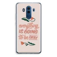 Optimistic flower girl: Huawei Mate 10 Pro Transparant Hoesje