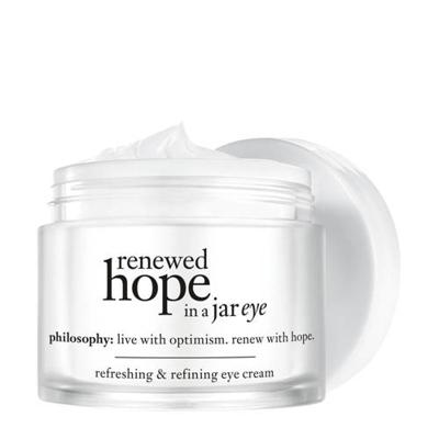 philosophy renewed hope in a jar refreshing & refining oogcrème - 15 ml philosophy renewed hope in a jar refreshing & refining oogcrème - 15 ml