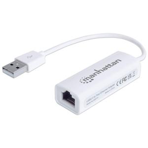 Manhattan Fast Ethernet Adapter Netwerkadapter 100 MBit/s USB 2.0