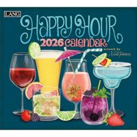 Happy Hour 2026 Wall Calendar