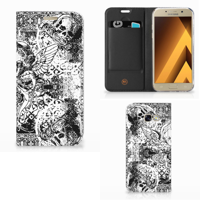 Mobiel BookCase Samsung Galaxy A5 2017 Skulls Angel