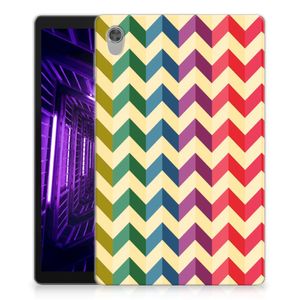 Lenovo Tab M10 HD (2de generatie) Hippe Hoes Zigzag Multi Color