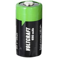 VOLTCRAFT Speciale batterij CR 123 button-top lithium 3 V 650 mAh