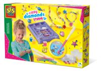 SES Creative kralenset Easy Diamonds Studio meisjes 36-delig