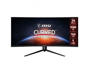 MSI Optix MAG342CQR 86,4 cm (34") 3440 x 1440 Pixels UltraWide Quad HD LCD Zwart