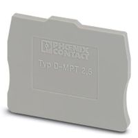 D-MPT 2,5  (50 Stück) - End/partition plate for terminal block D-MPT 2,5