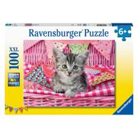 Ravensburger Legpuzzel XXL Lief Katje, 100st. - thumbnail