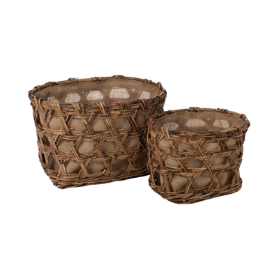 J-Line Mand Geweven Set J-Line Mand Geweven Set