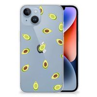 Apple iPhone 14 Siliconen Case Avocado - thumbnail