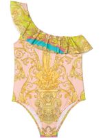 Versace Kids maillot de bain à imprimé baroque - Tons neutres