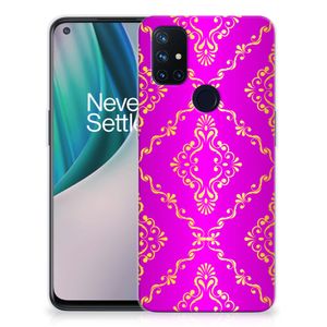 Siliconen Hoesje OnePlus Nord N10 5G Barok Roze