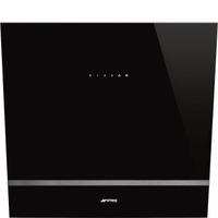 Smeg KV26N afzuigkap Muurmontage Zwart 666 m³/uur A