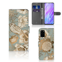 Hoesje voor Samsung Galaxy S20 Plus Vintage Bird Flowers - thumbnail