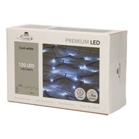 Kerstverlichting helder wit 120 leds met dimmer en timer functie 1200 cm - thumbnail