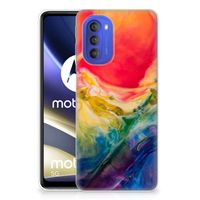 Hoesje maken Motorola Moto G51 5G Watercolor Dark