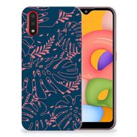 Samsung Galaxy A01 TPU Case Palm Leaves - thumbnail