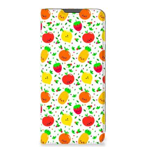 Motorola Moto G22 Flip Style Cover Fruits