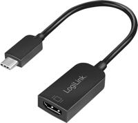LogiLink UA0236A - USB 3.2 Type-C naar HDMI adapter 4K resolutie, zwart