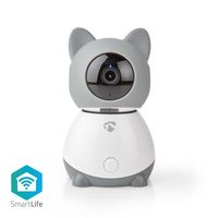 Nedis SmartLife Camera voor Binnen | Wi-Fi | Full HD 1080p | 1 stuks - WIFICI30CGY WIFICI30CGY