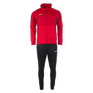 hummel Authentic Full-Zip Trainingspak Rood Zwart