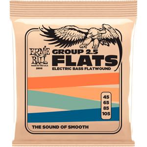 Ernie Ball 2805 Flats Long Scale Group 2.5 45 - 105 flatwound snarenset voor basgitaar